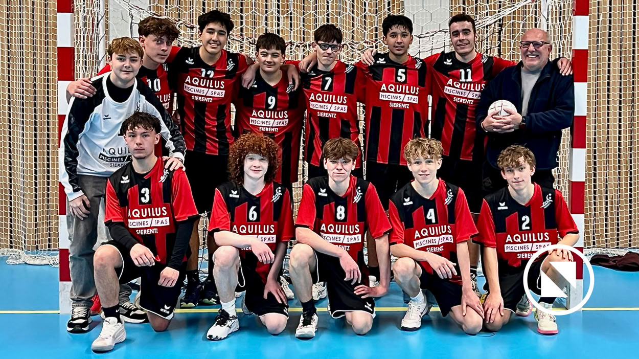 Photo équipe U18M du club de Sierentz de Handball