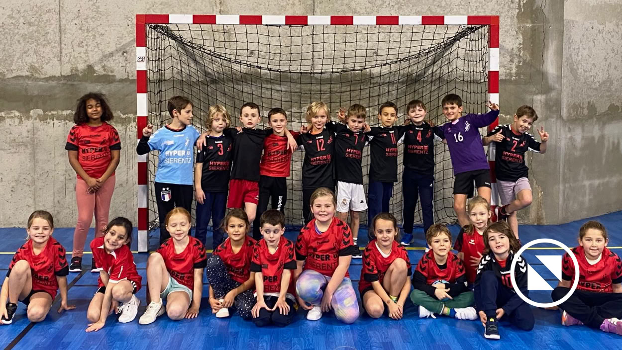 Photo équipe U9 du club de Sierentz de Handball